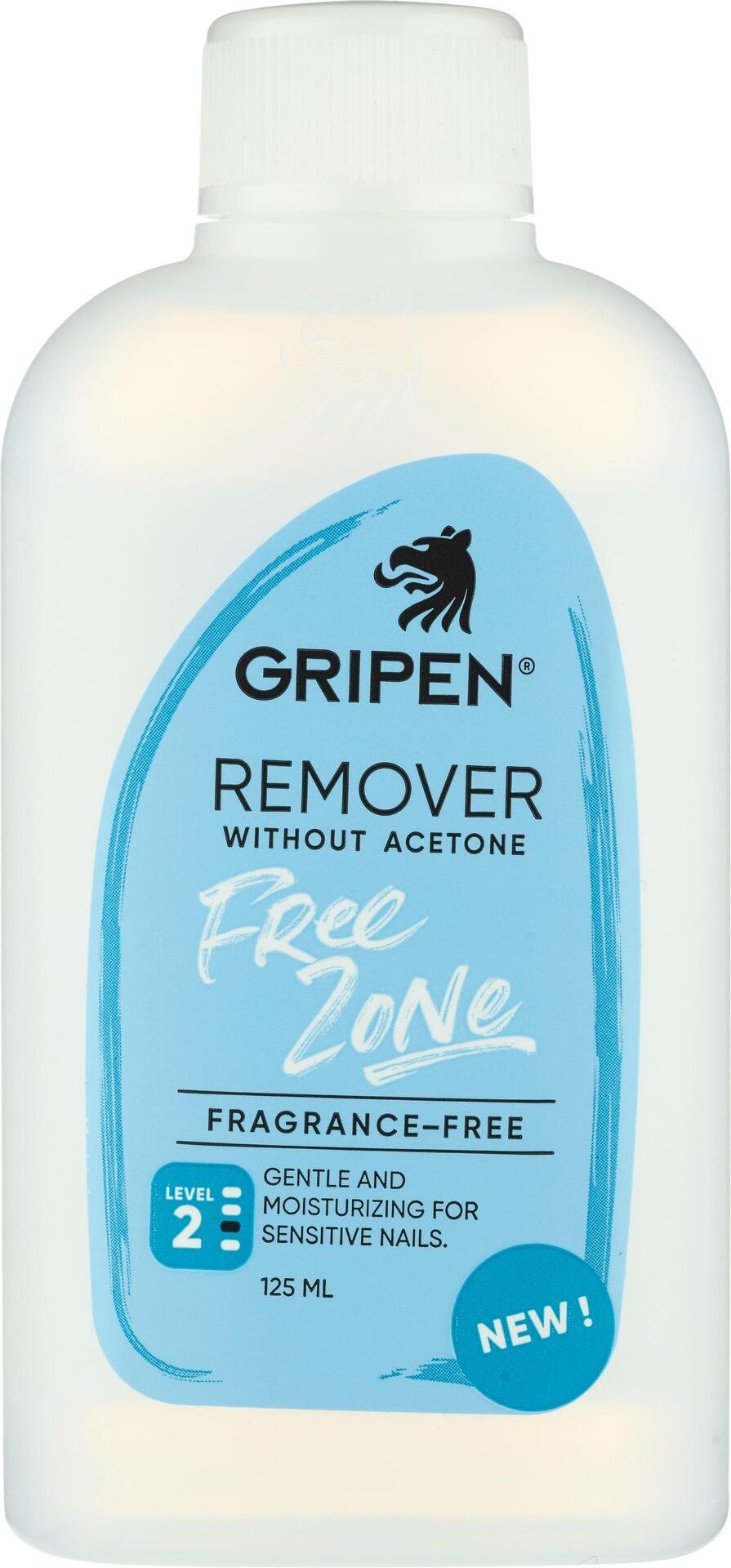 Gripen Remover Without Acetone Free Zone 125 ml
