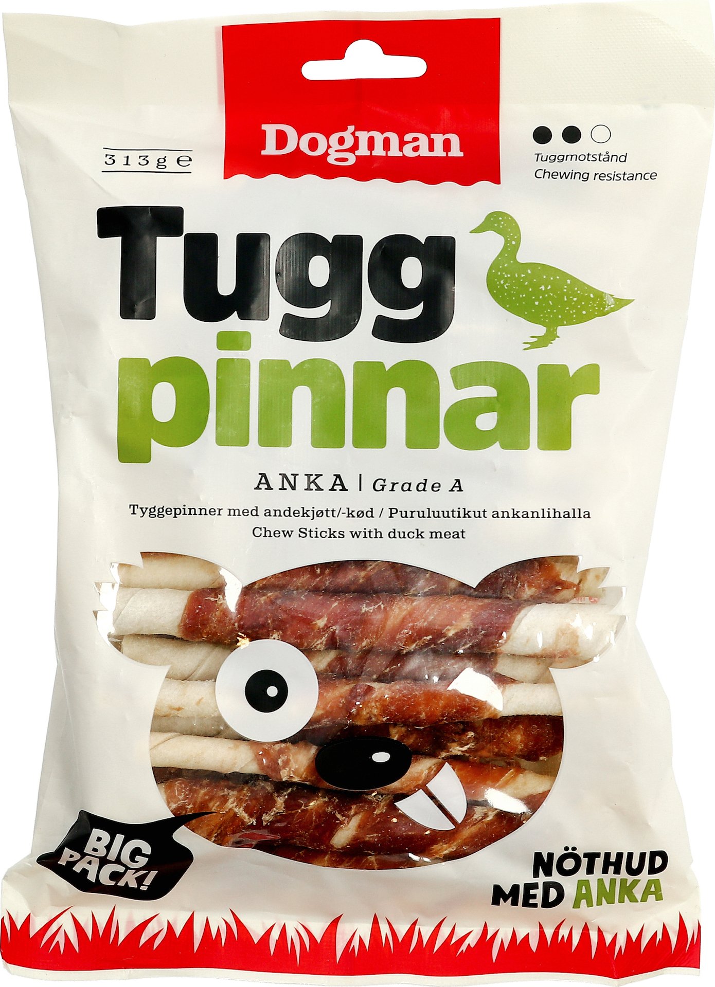 Dogman Tuggpinnar Anka 25 st