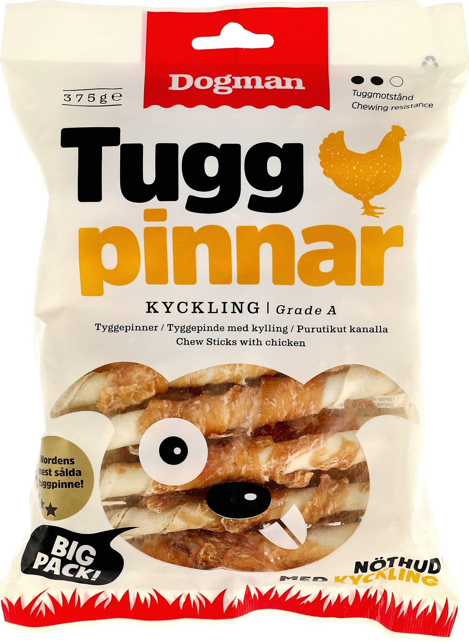 Dogman Tuggpinnar M Kyckling 30 st
