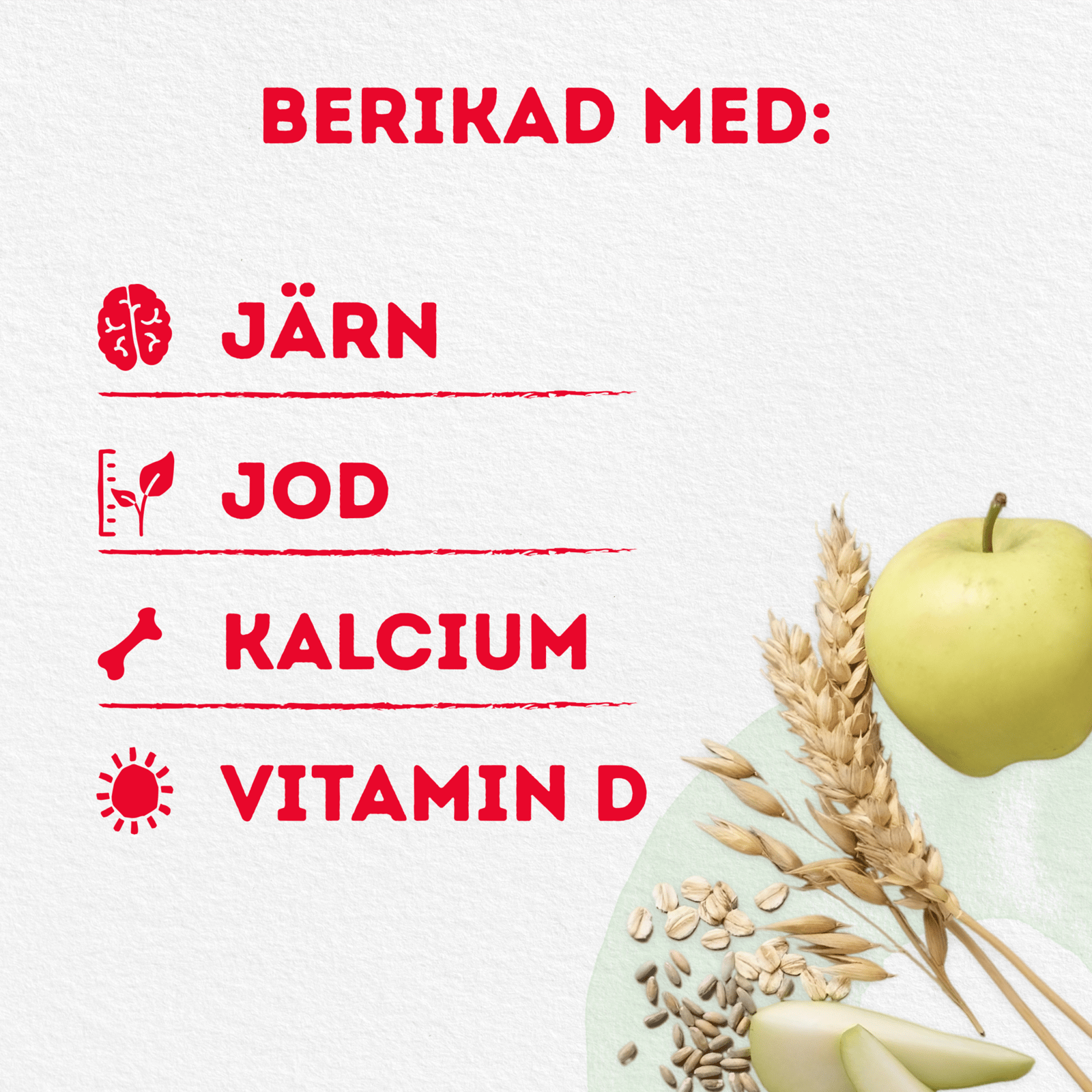 Semper Fullkornsgröt med frukt 1 år 530g