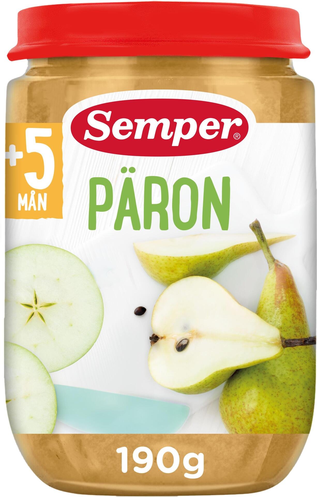 Semper Päronpuré från 5 månader 190g