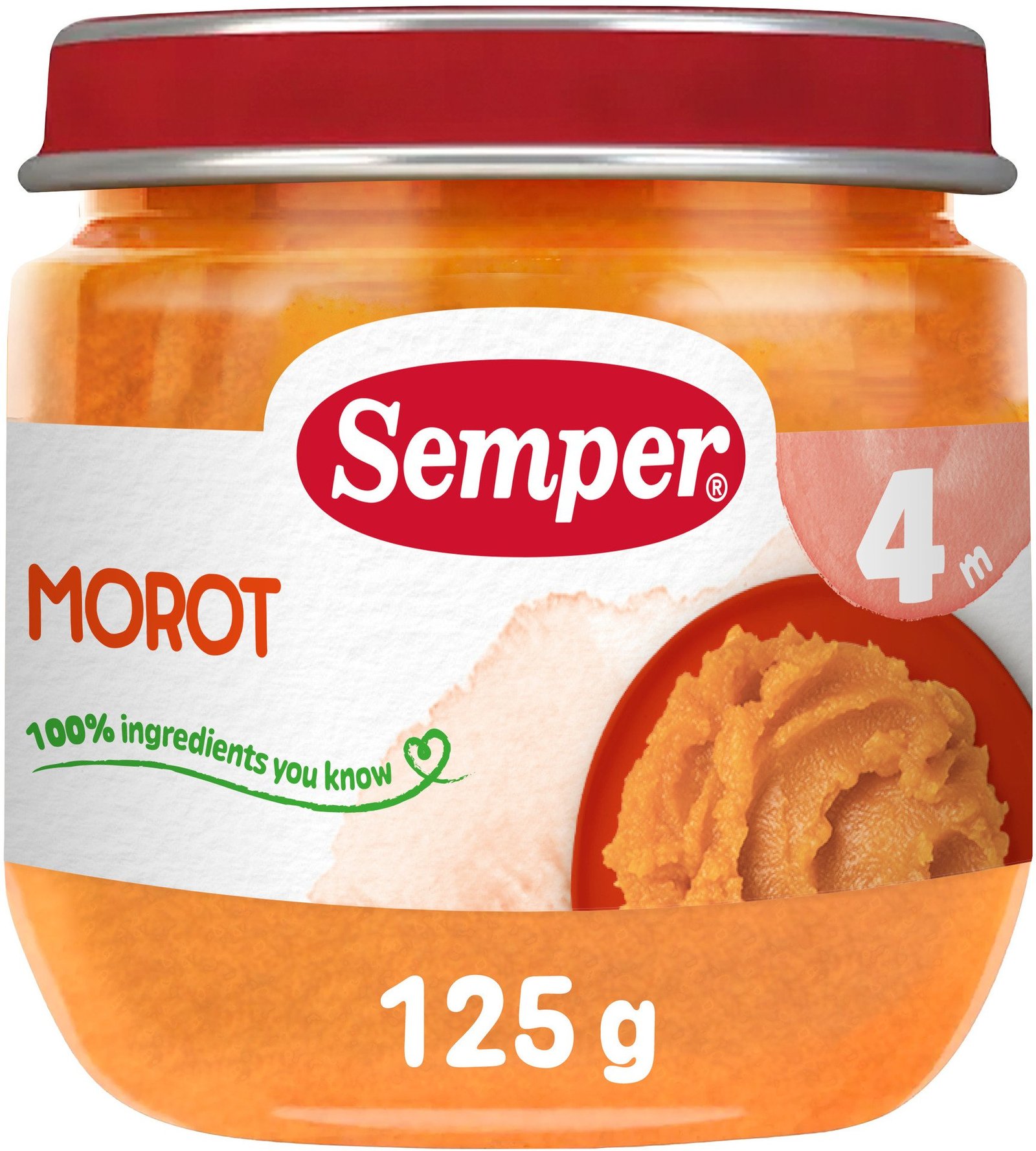 Semper Morot från 4 månader 125g