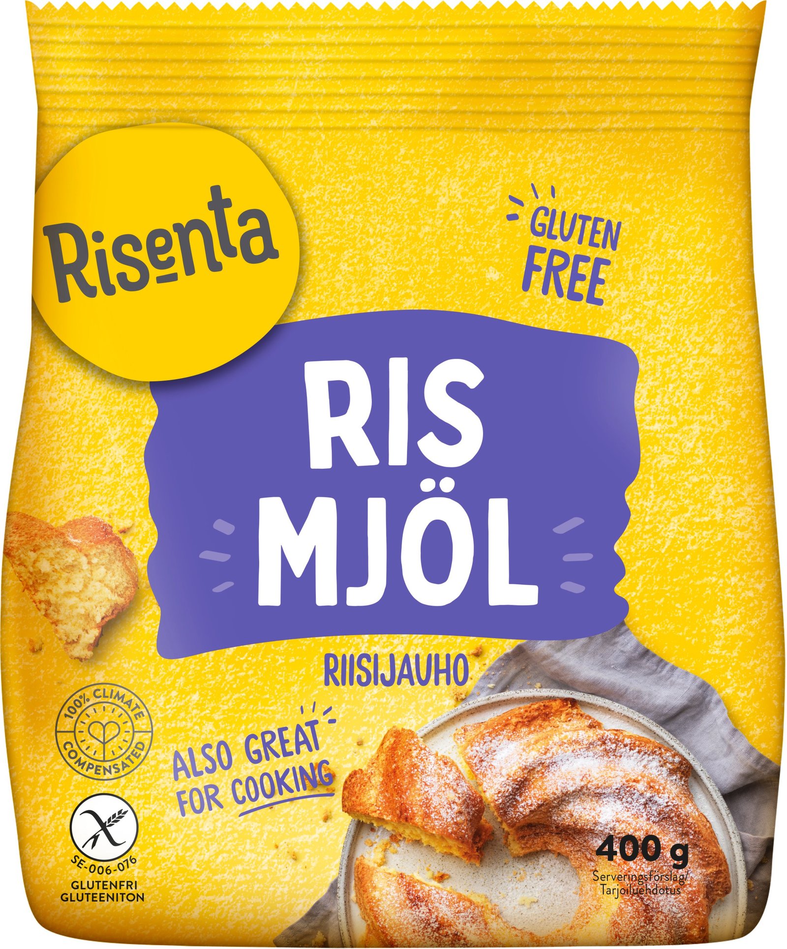 Risenta Rismjöl 400 g