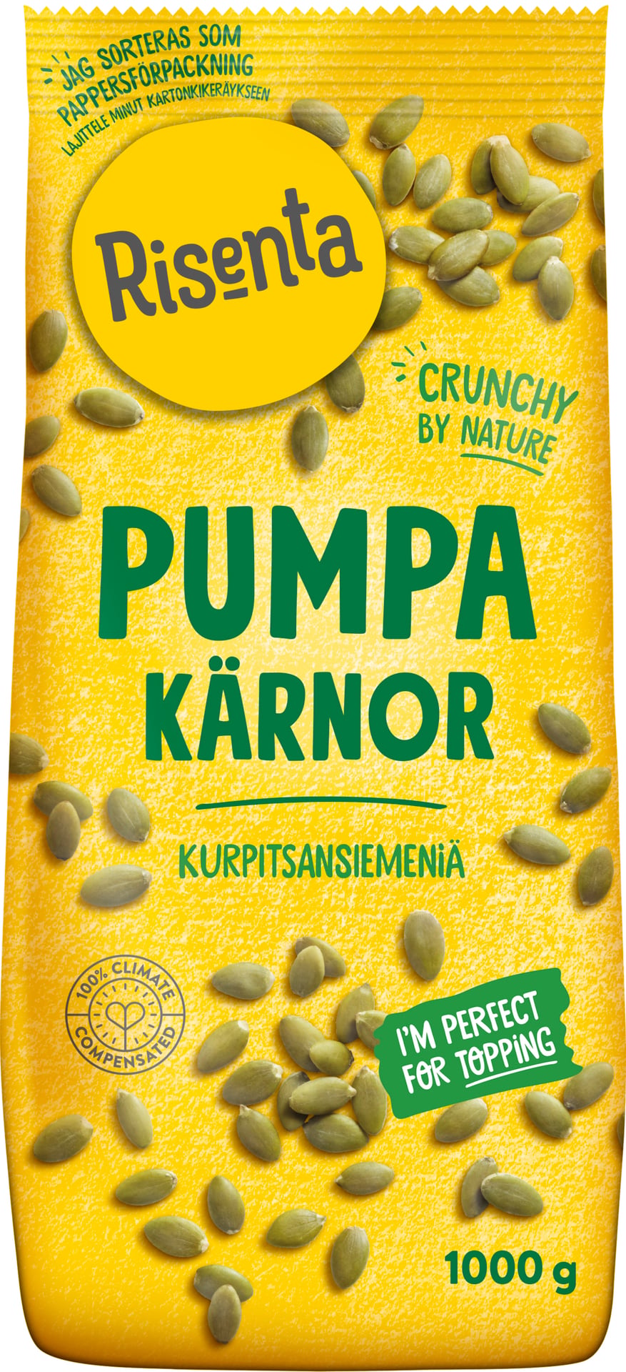 Risenta Pumpakärnor 1 kg