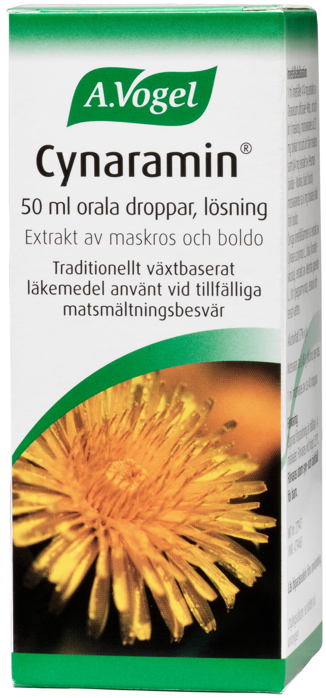 Cynaramin orala droppar 50 ml