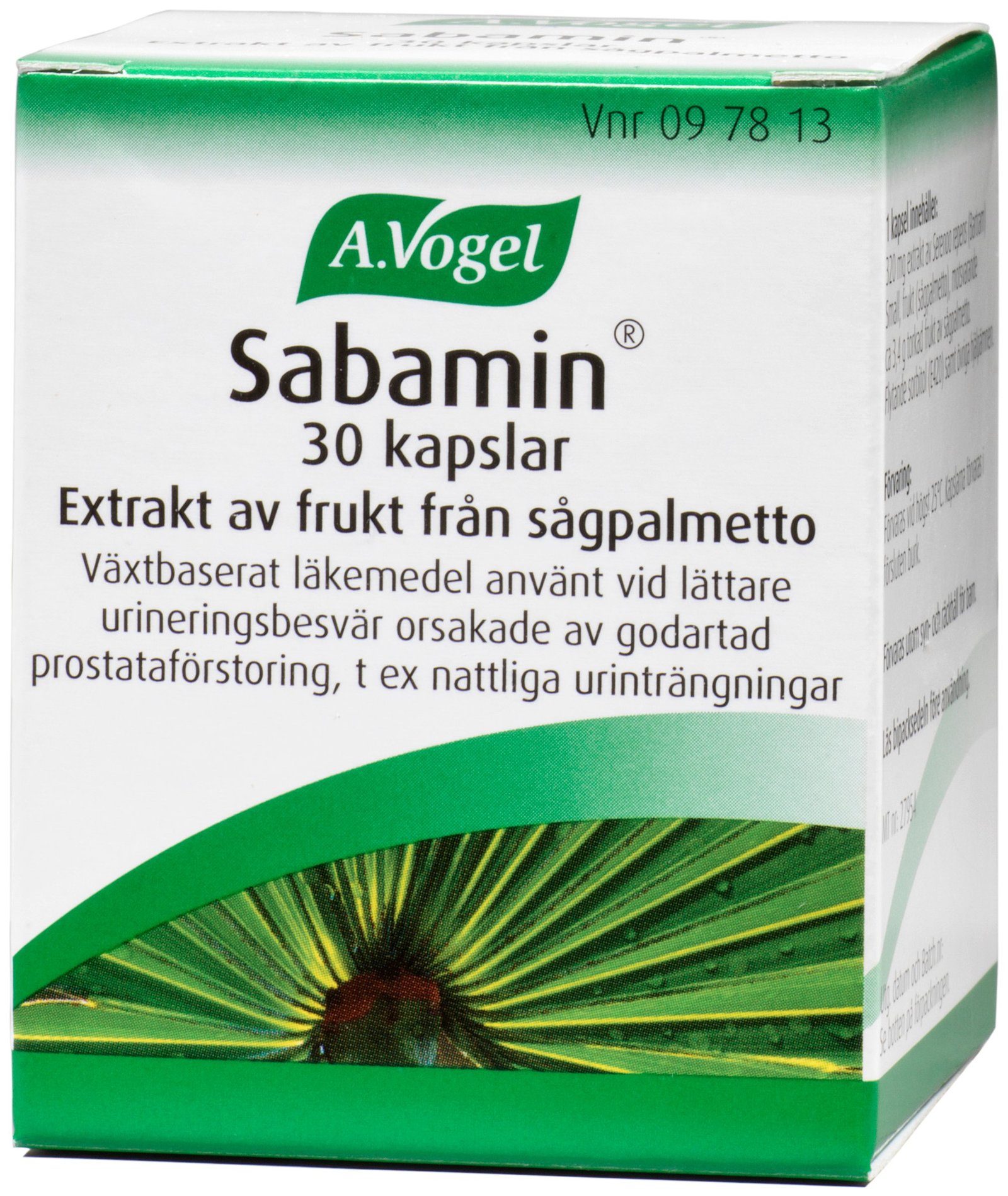 A.vogel Sabamin kapslar 30 st