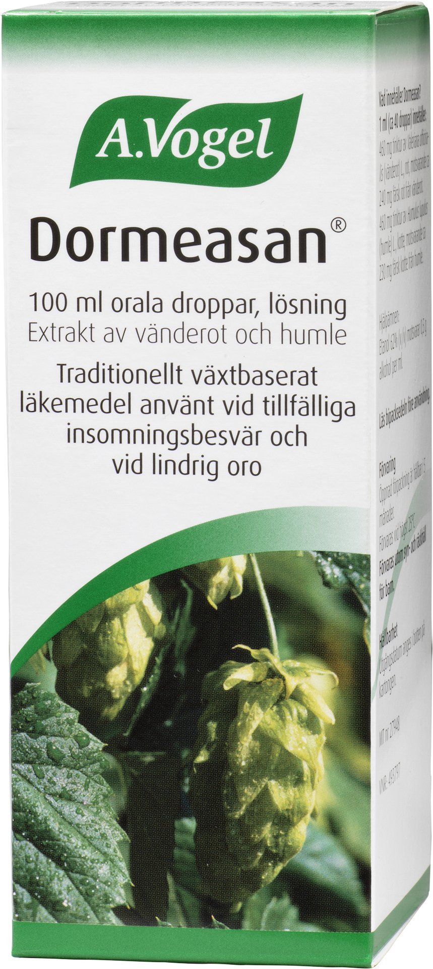 A.Vogel Dormeasan Orala Droppar 100 ml