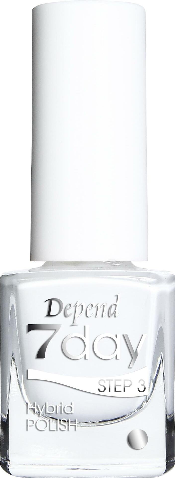 Depend 7day Hybrid Polish Pure White 5 ml