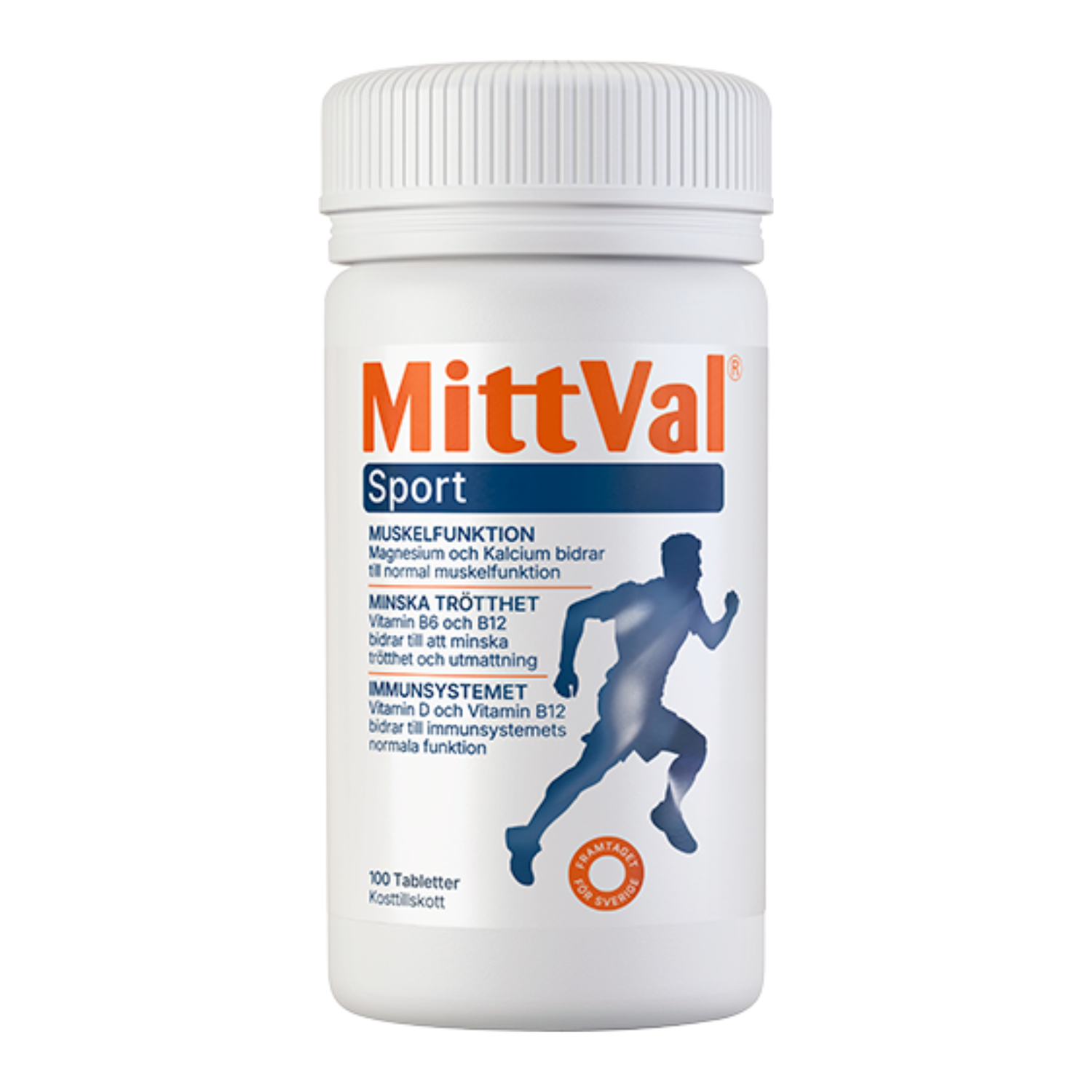 MittVal Sport 100 tabletter