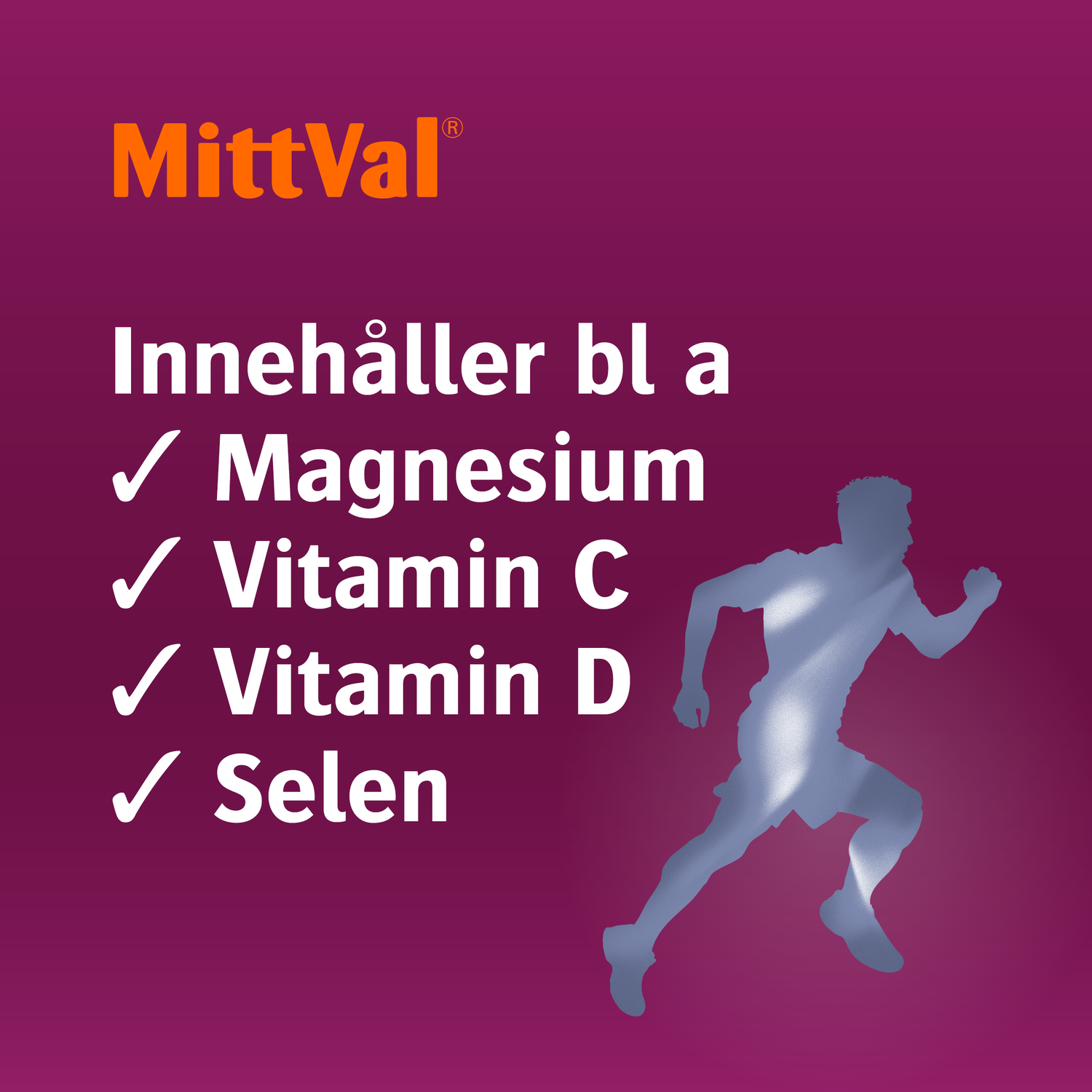 MittVal Sport 100 tabletter