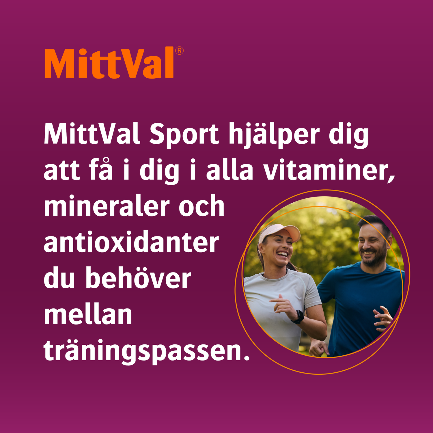 MittVal Sport 100 tabletter