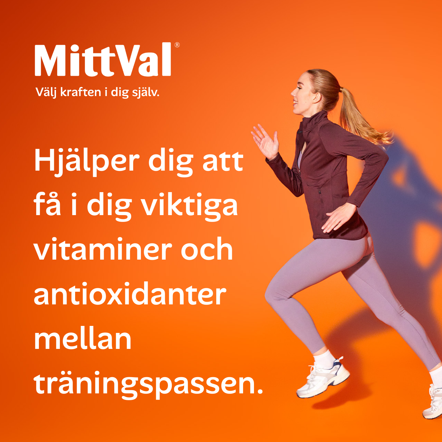 MittVal Sport 100 tabletter