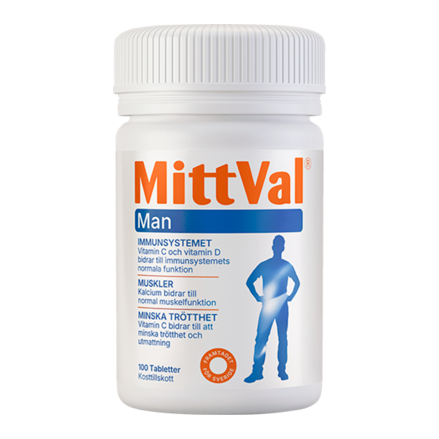 MittVal Man 100 tabletter