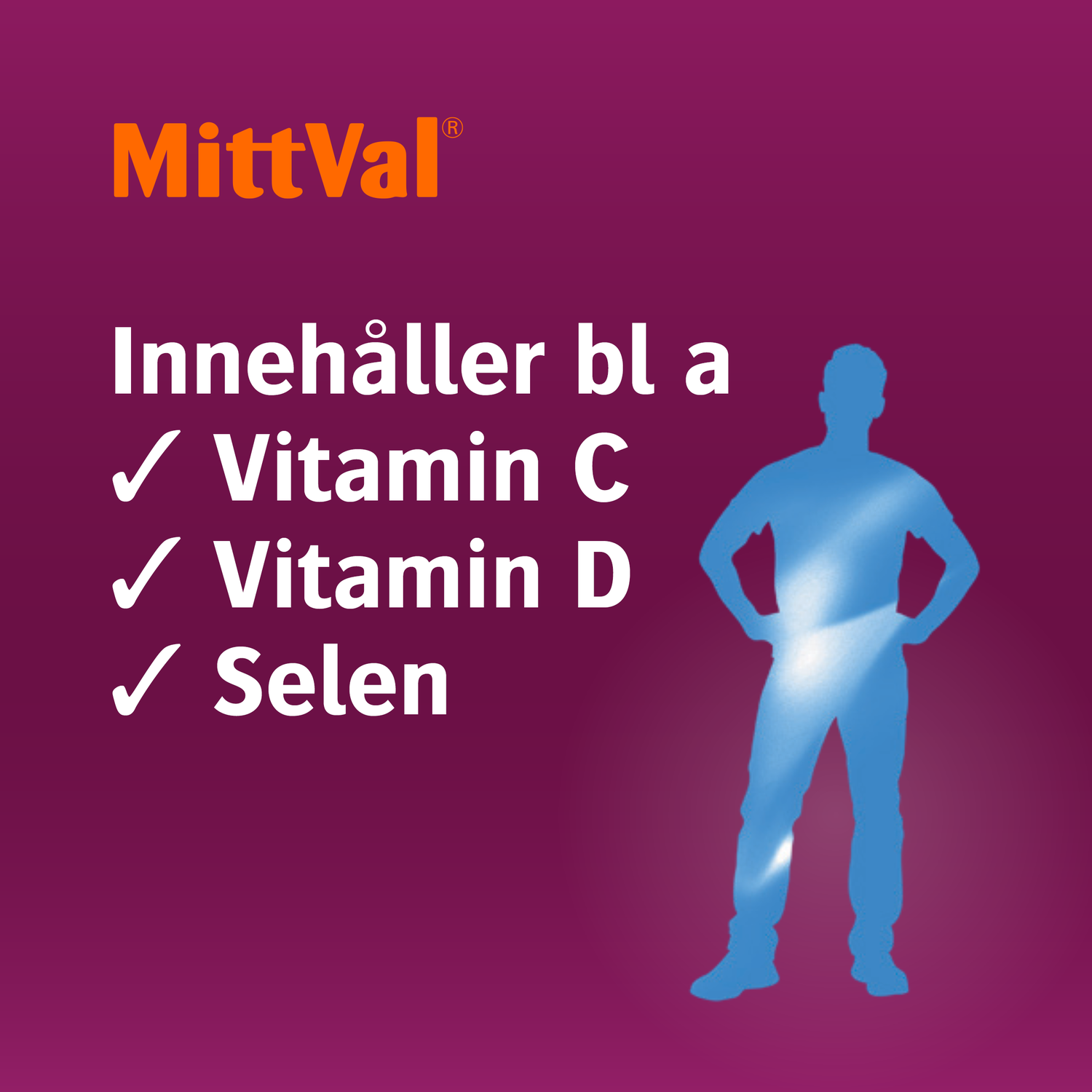 MittVal Man 100 tabletter