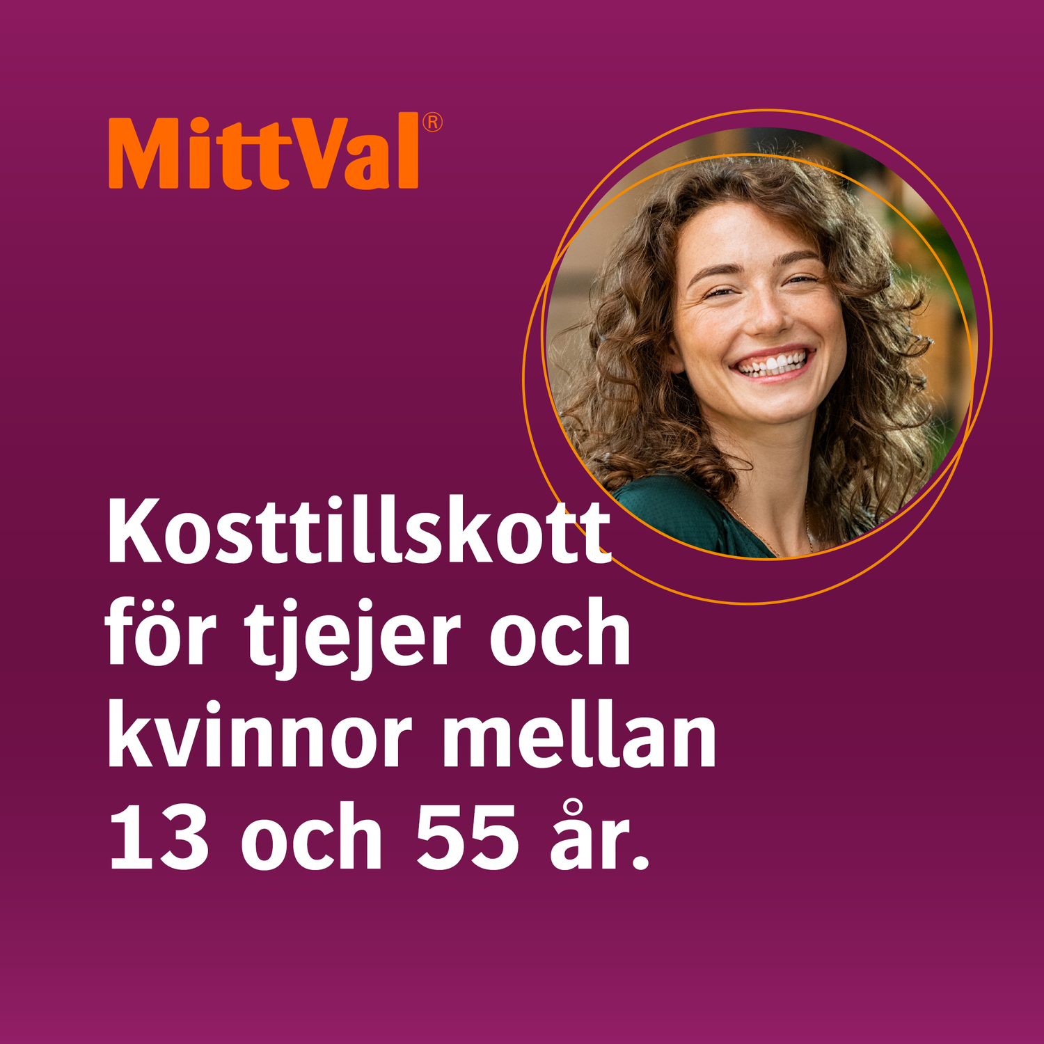 MittVal Kvinna 100 tabletter
