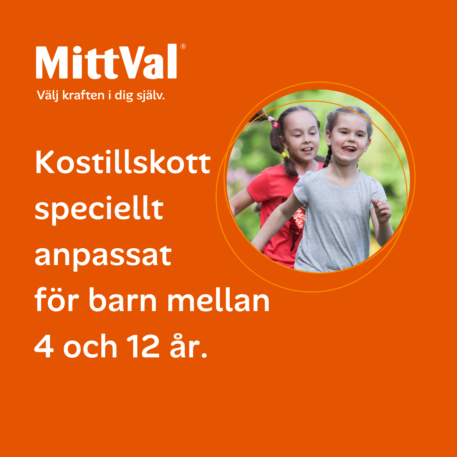 MittVal Barn 4-12 År 100 tuggtabletter