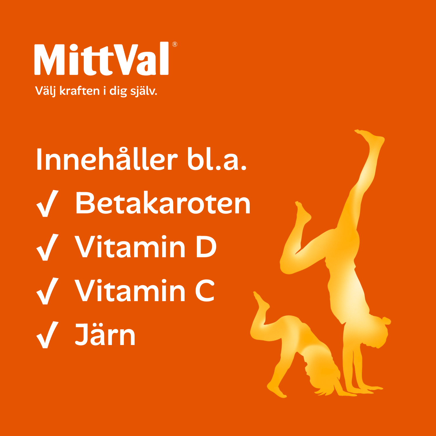 MittVal Barn 4-12 År 100 tuggtabletter