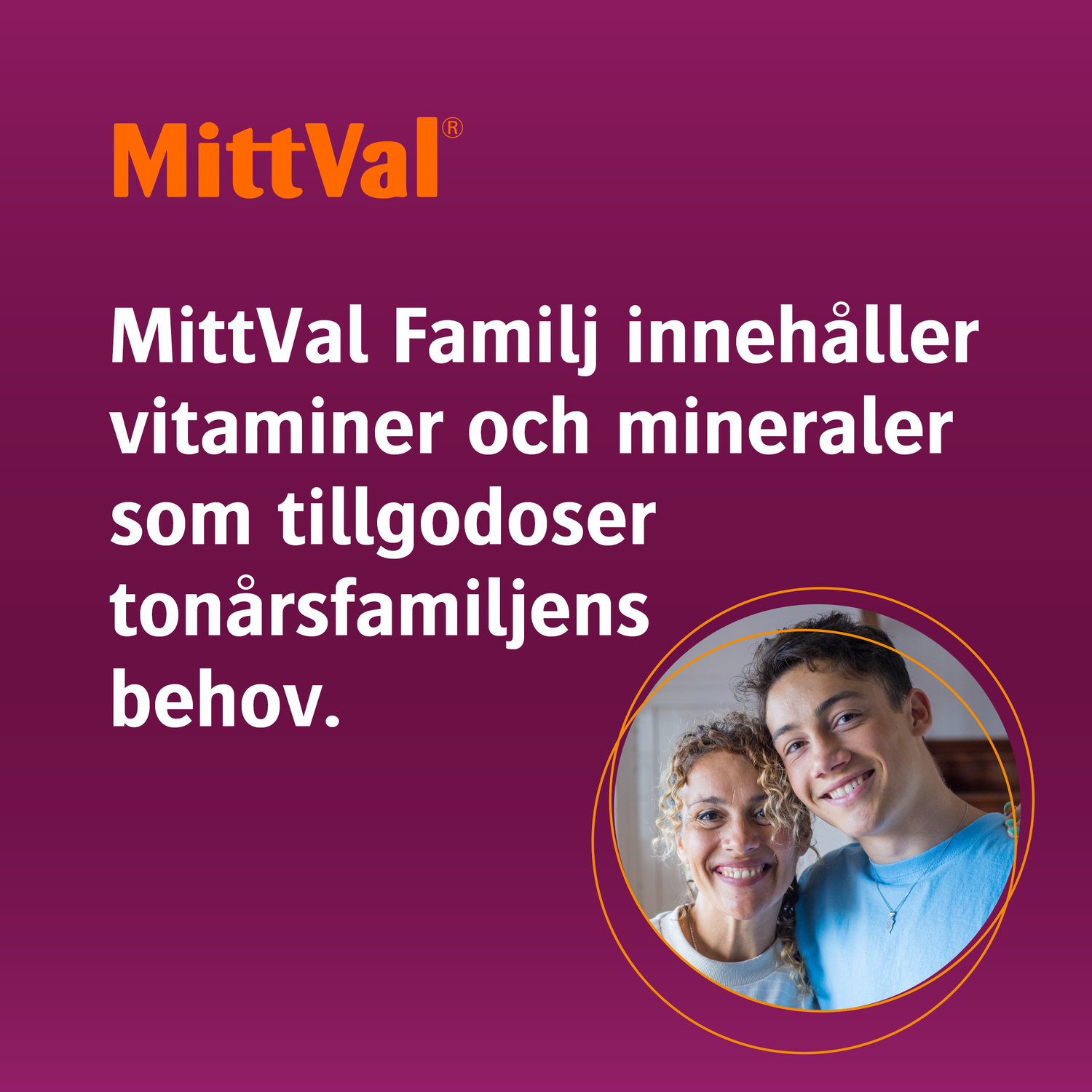 MittVal Familj 100 tabletter