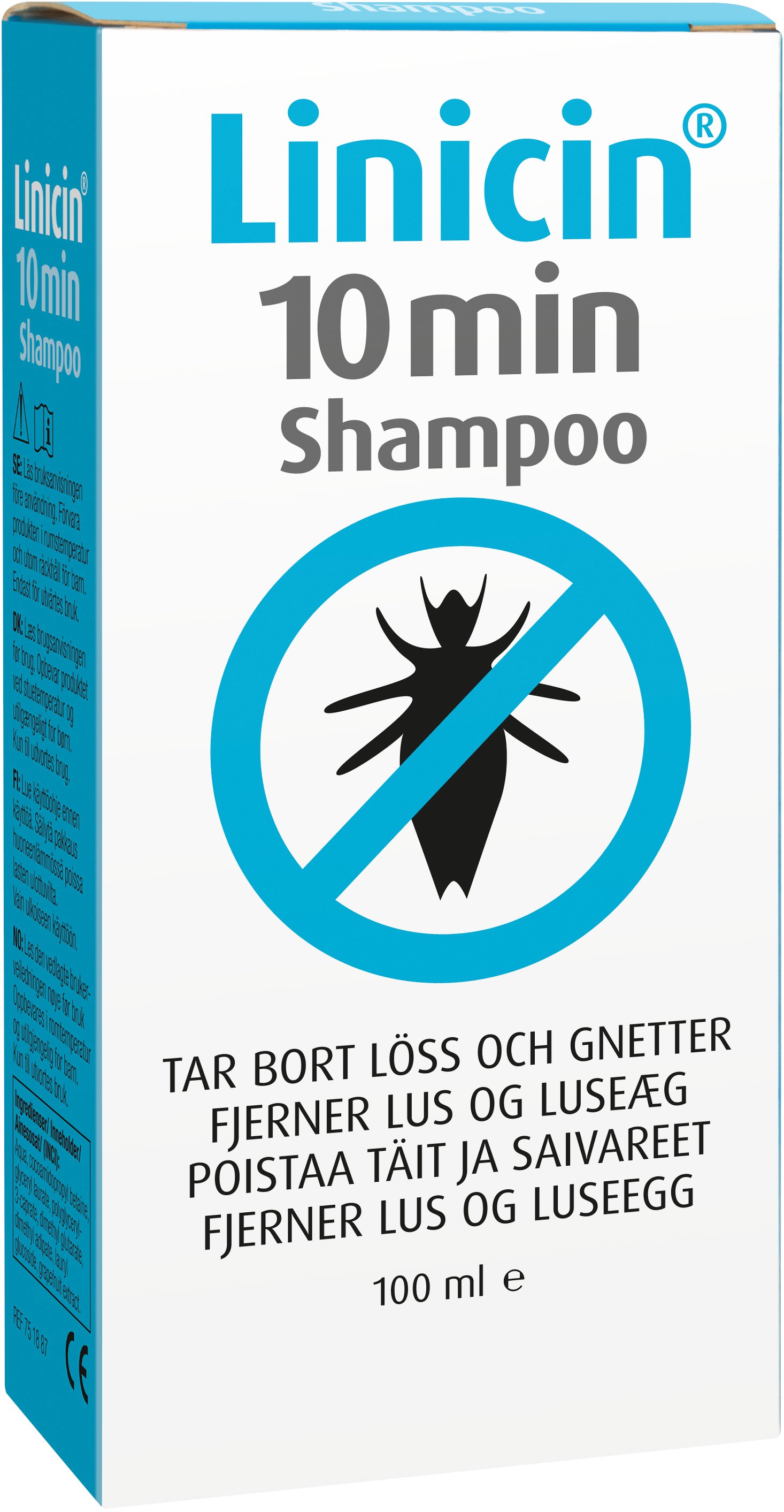 Linicin Schampo, lusmedel mot löss och gnetter 100 ml