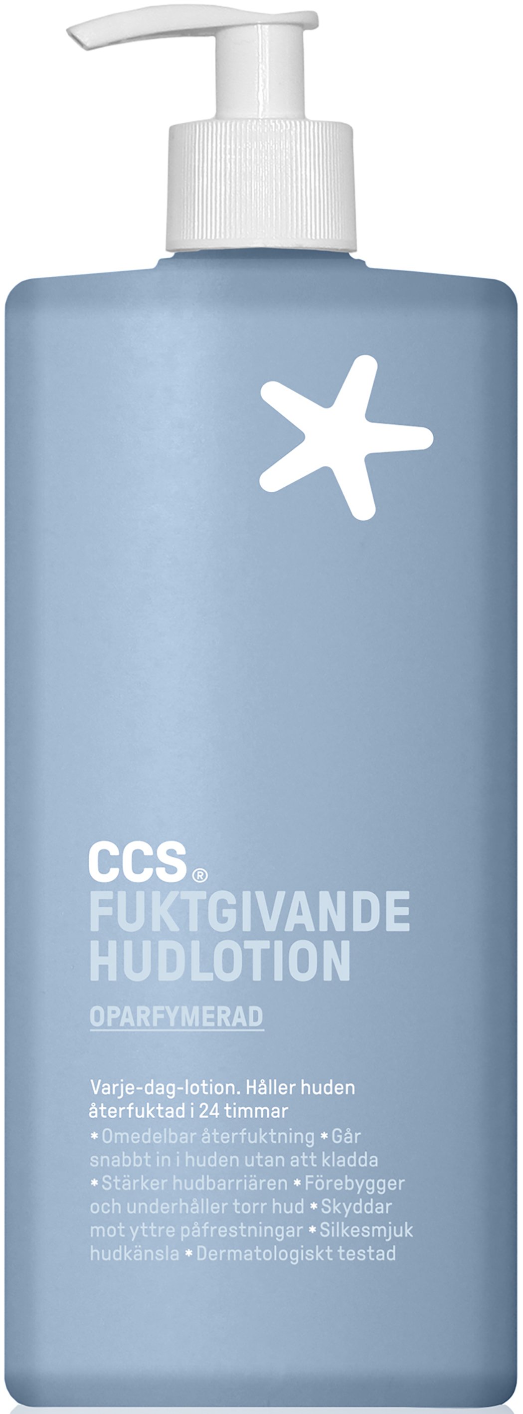 CCS Fuktgivande Hudlotion Oparfymerad 350 ml