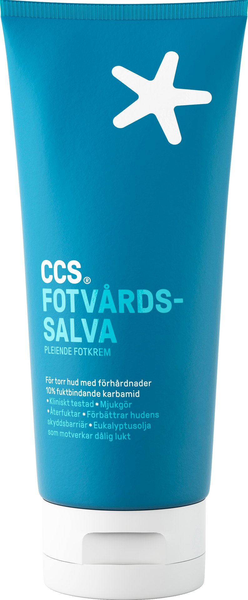 CCS Fotvårdssalva Mjukgörande Salva för Torra Fötter & Hård Hud 175 ml