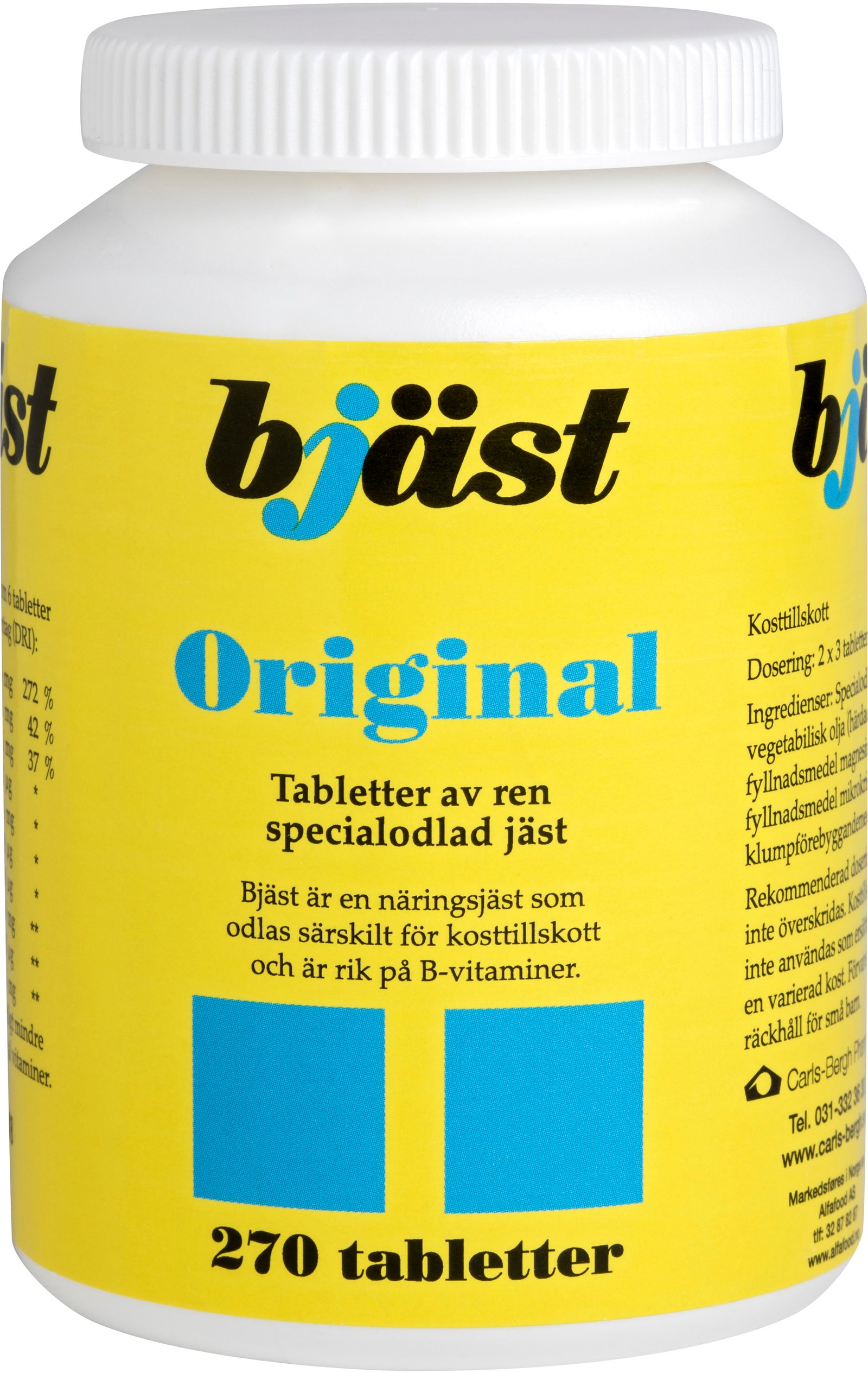 Bjäst Original Tabletter 270 st