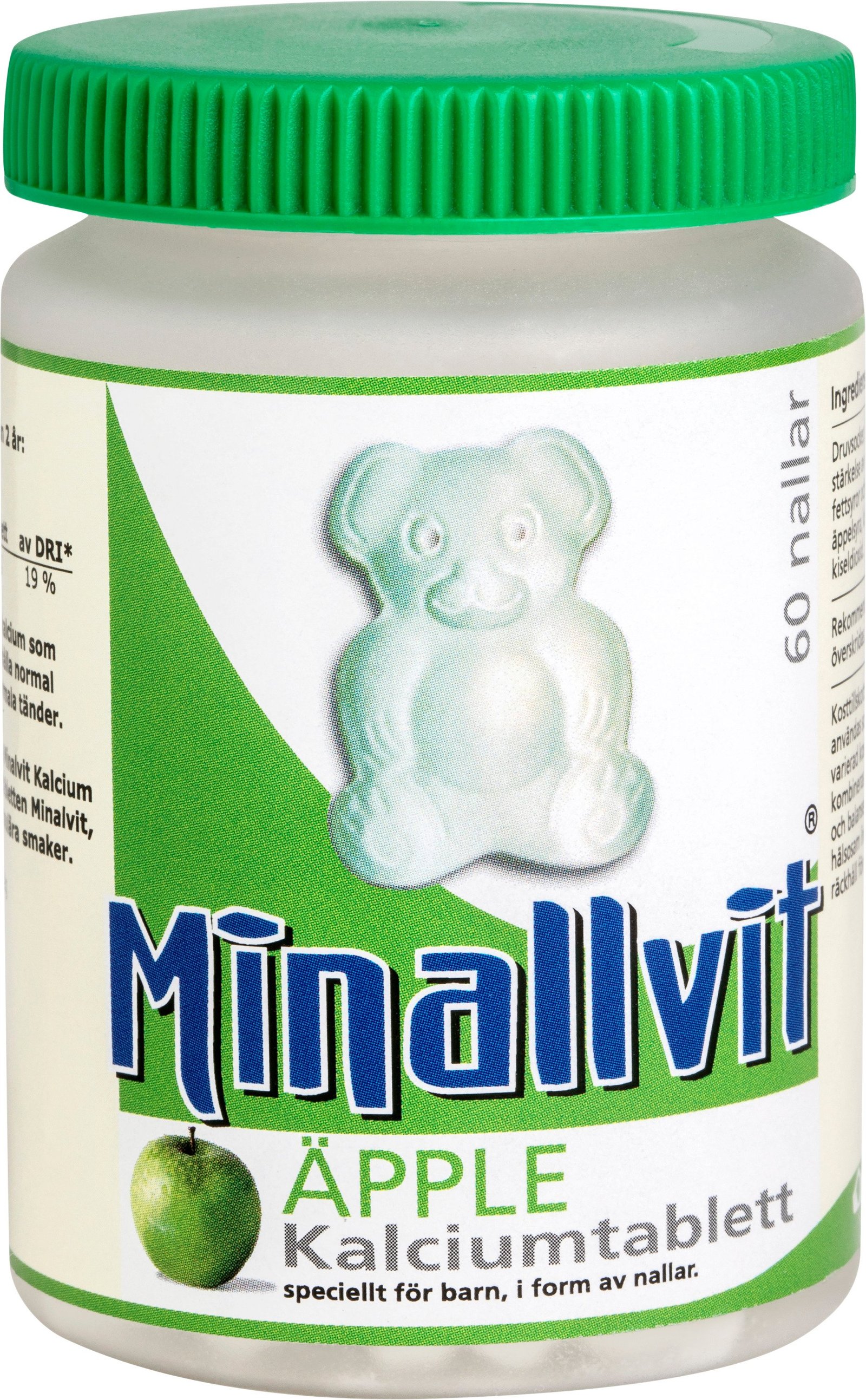 Minallvit Kalcium 60 sugtabletter