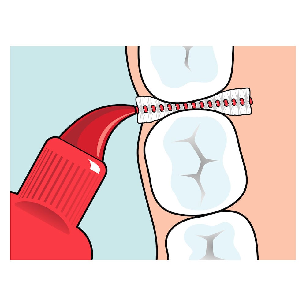 TePe Mellanrumsborste Original Röd 0,5mm 8-pack