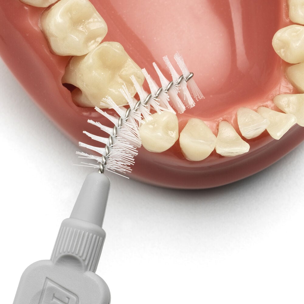 TePe Mellanrumsborste Original 1,3mm Grå 8-pack