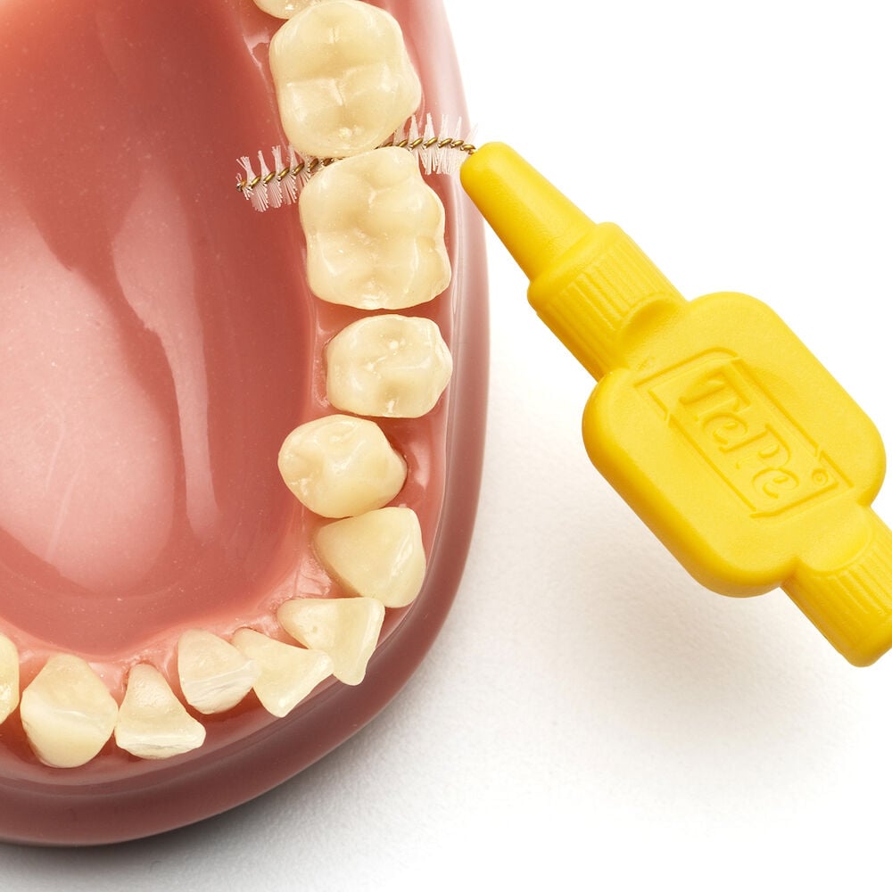 TePe Mellanrumsborste Extra Soft 0,7mm Gul 8-pack