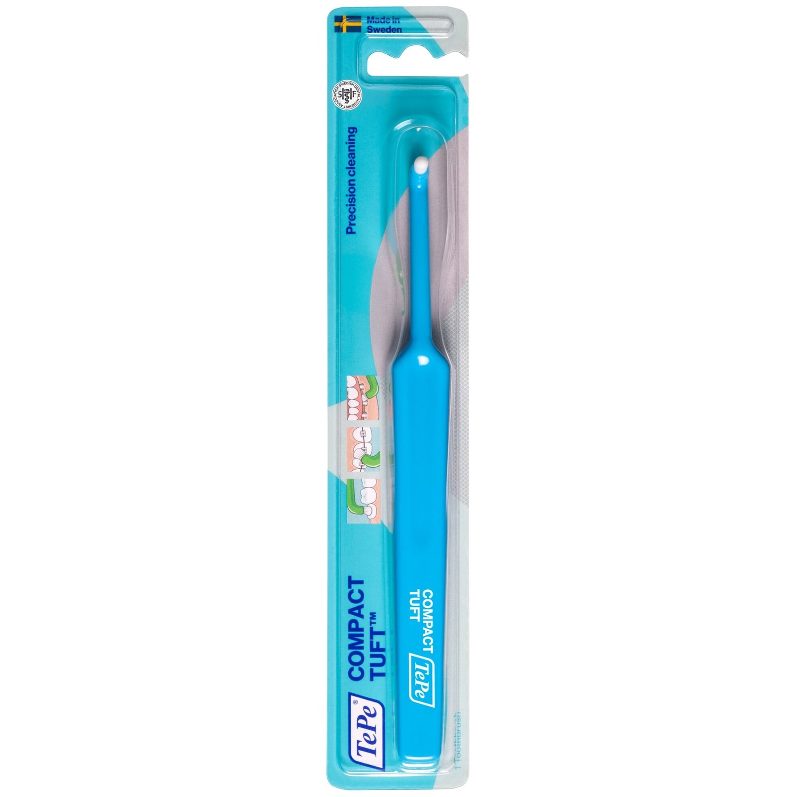 TePe Compact Tuft Vinkelborste 1-pack