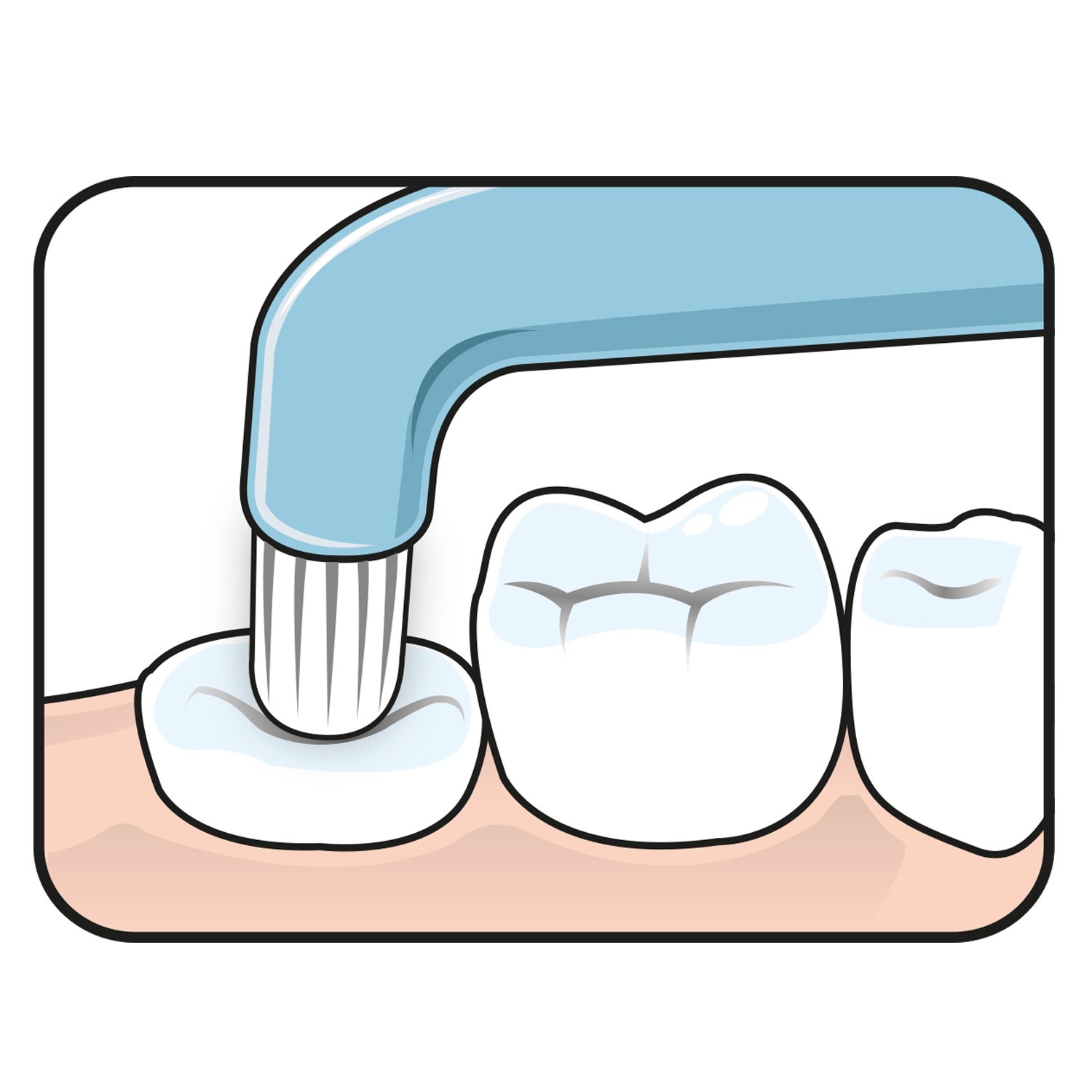 TePe Compact Tuft Vinkelborste 1-pack