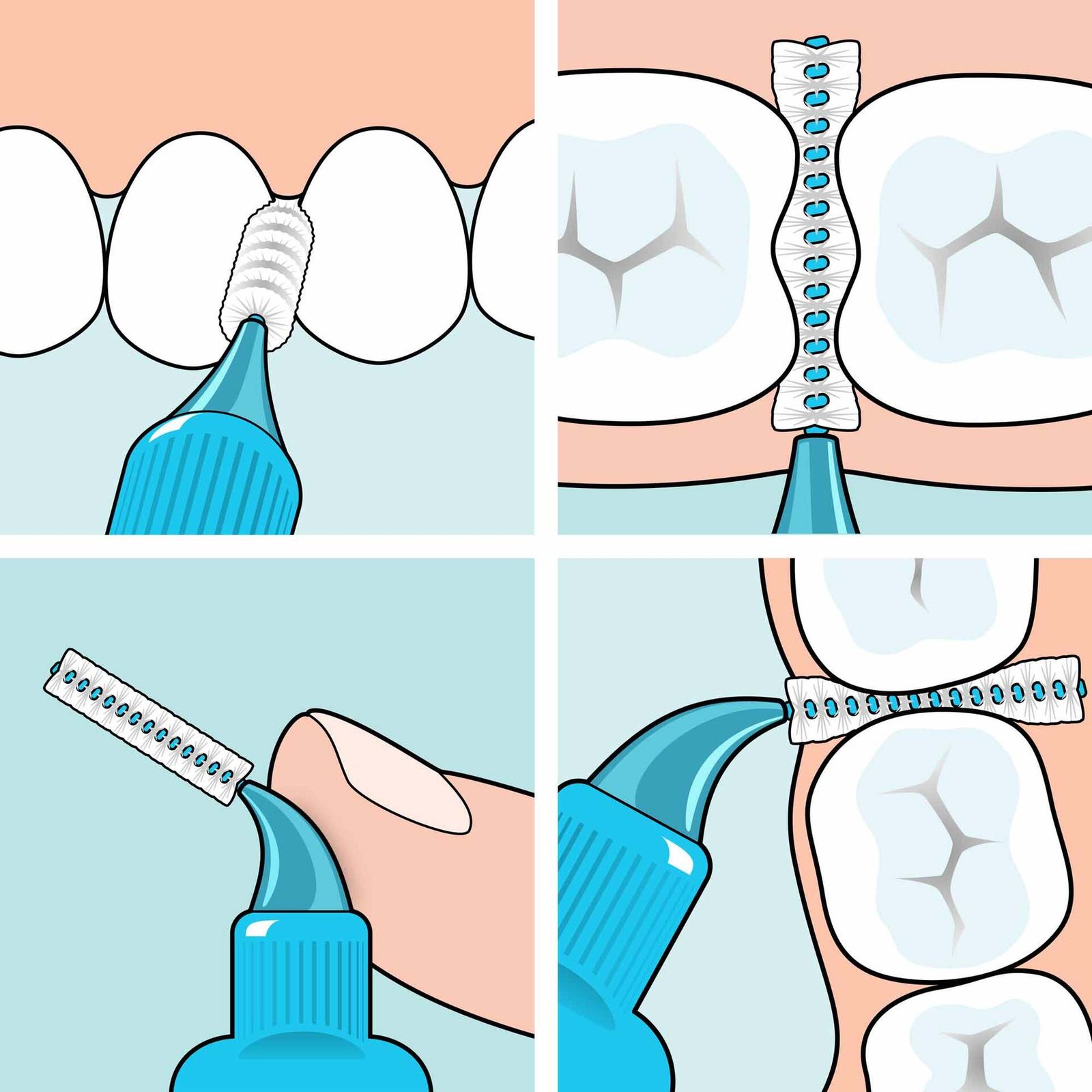 TePe Mellanrumsborste Extra Soft 0,45mm Orange 8-pack
