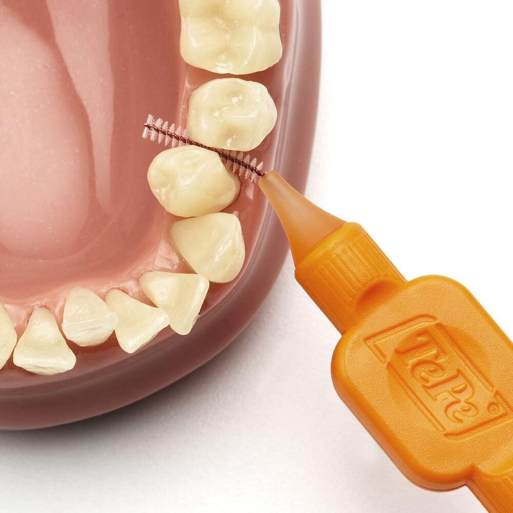 TePe Mellanrumsborste Extra Soft 0,45mm Orange 8-pack