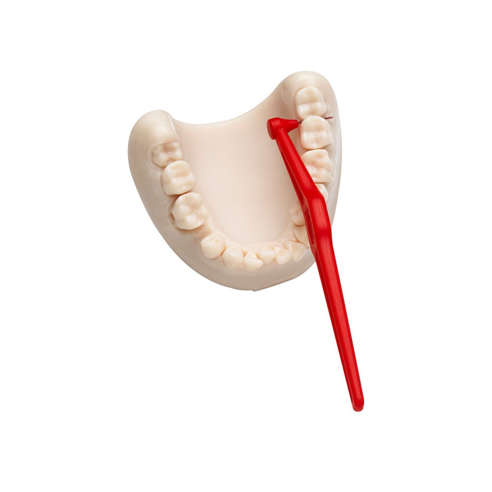 TePe Angle Vinklad Mellanrumsborste 0,5mm Röd 6-pack