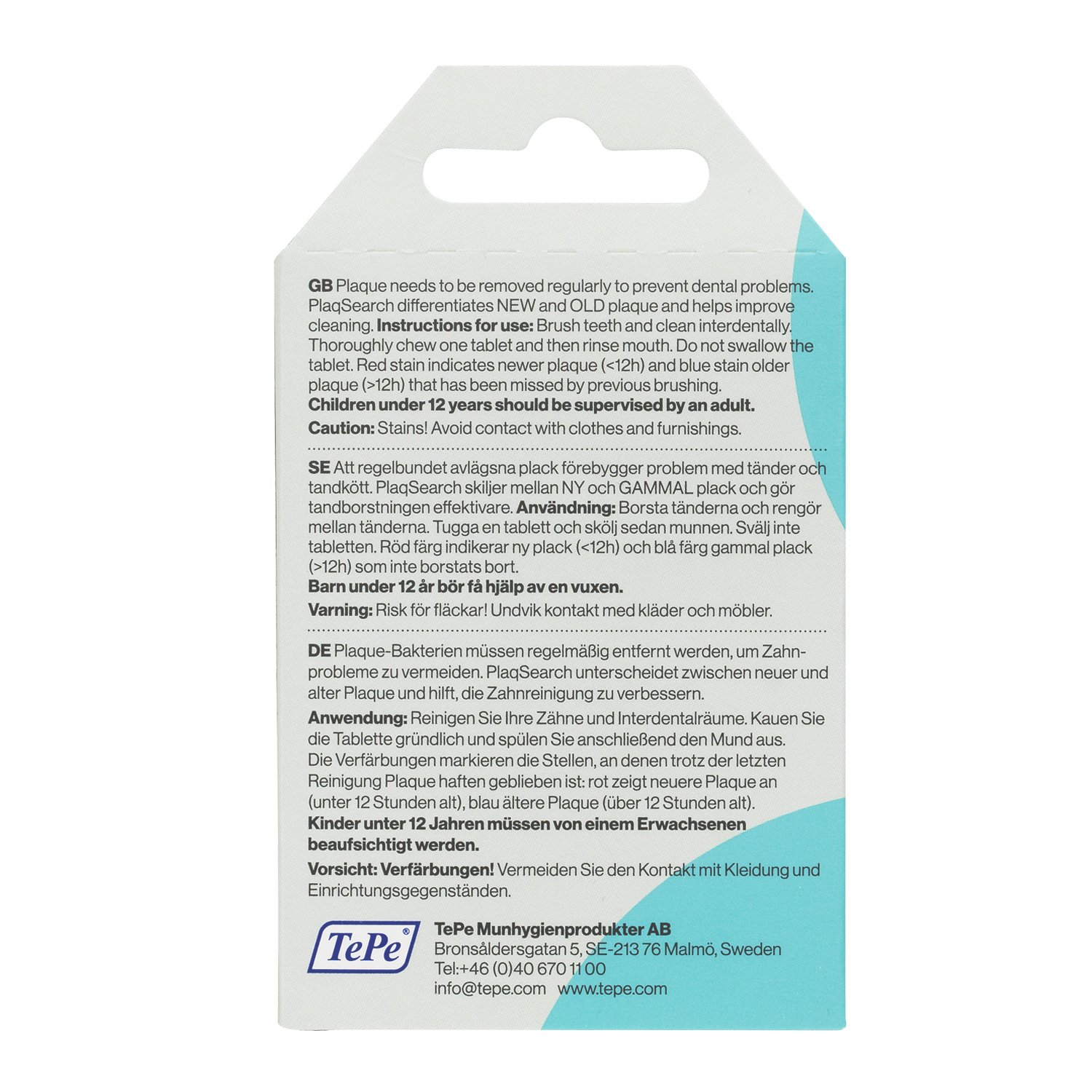 TePe PlaqSearch 10 tabletter