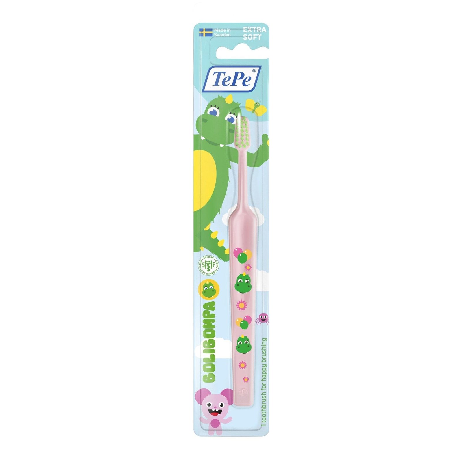 TePe Mini™ Bolibompa Extra Soft Tandborste 1-pack