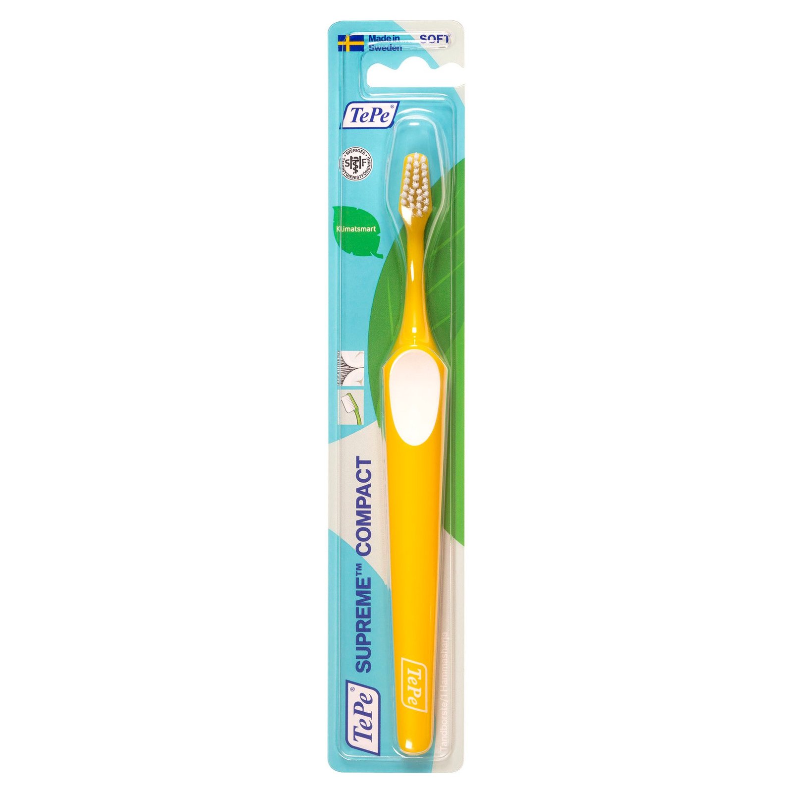TePe Supreme Compact Soft Tandborste Blandade Färger 1-pack