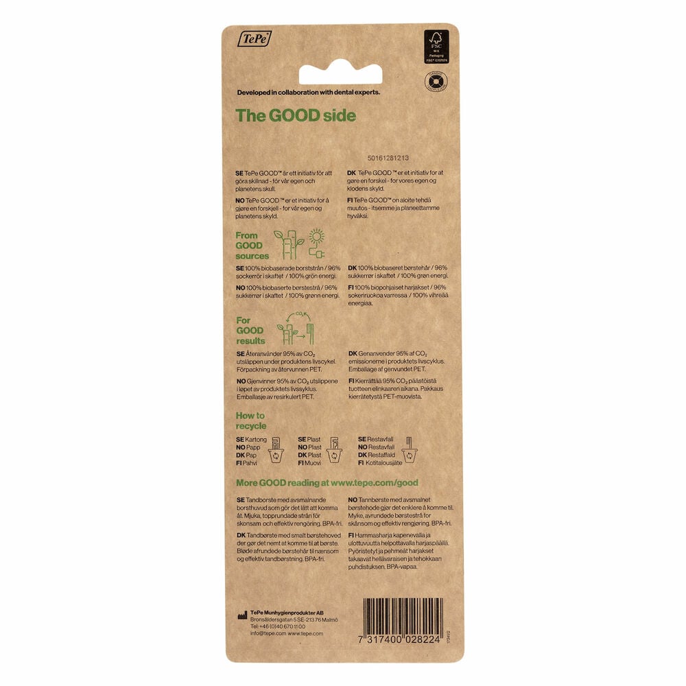 TePe GOOD Regular Soft Tandborste 3-pack