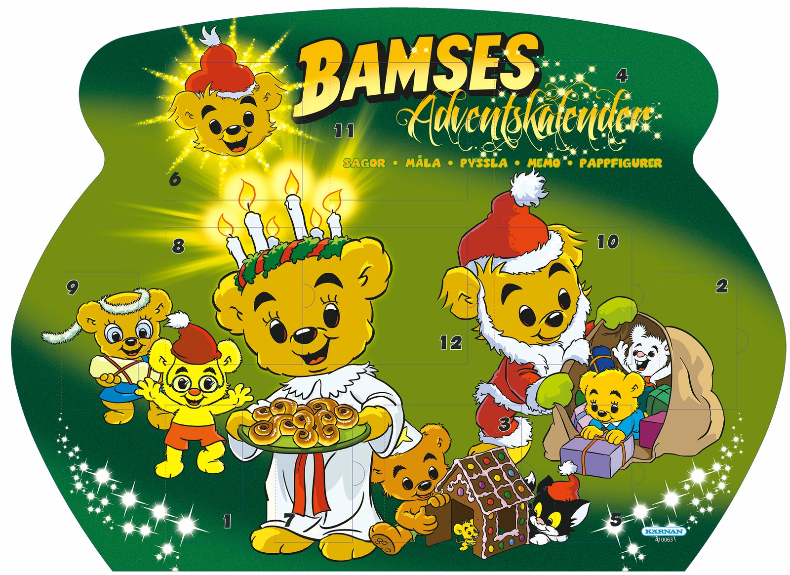 Julkalender Bamse