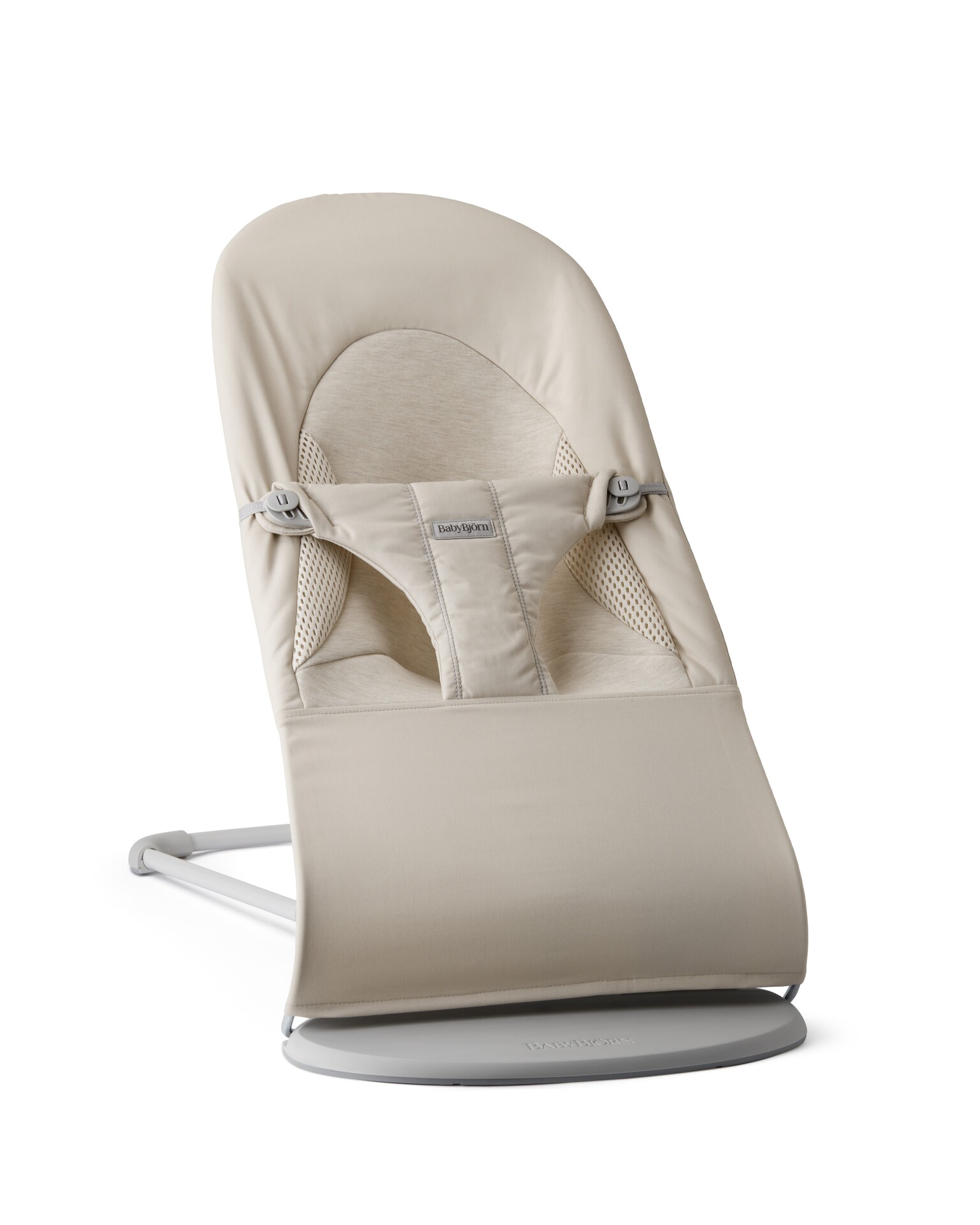 BabyBjörn Babysitter Balance Soft Vävd/Jersey Tri-Fabric Ljusbeige