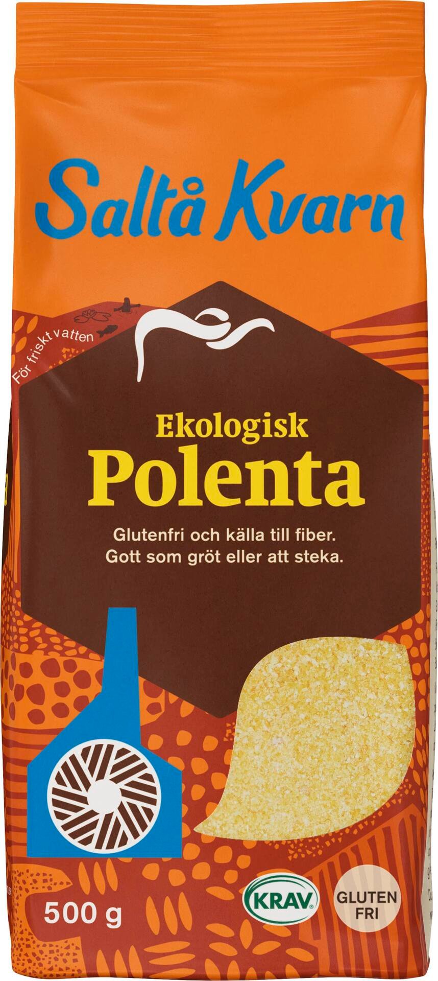 Saltå Kvarn Polenta Krav 500 g