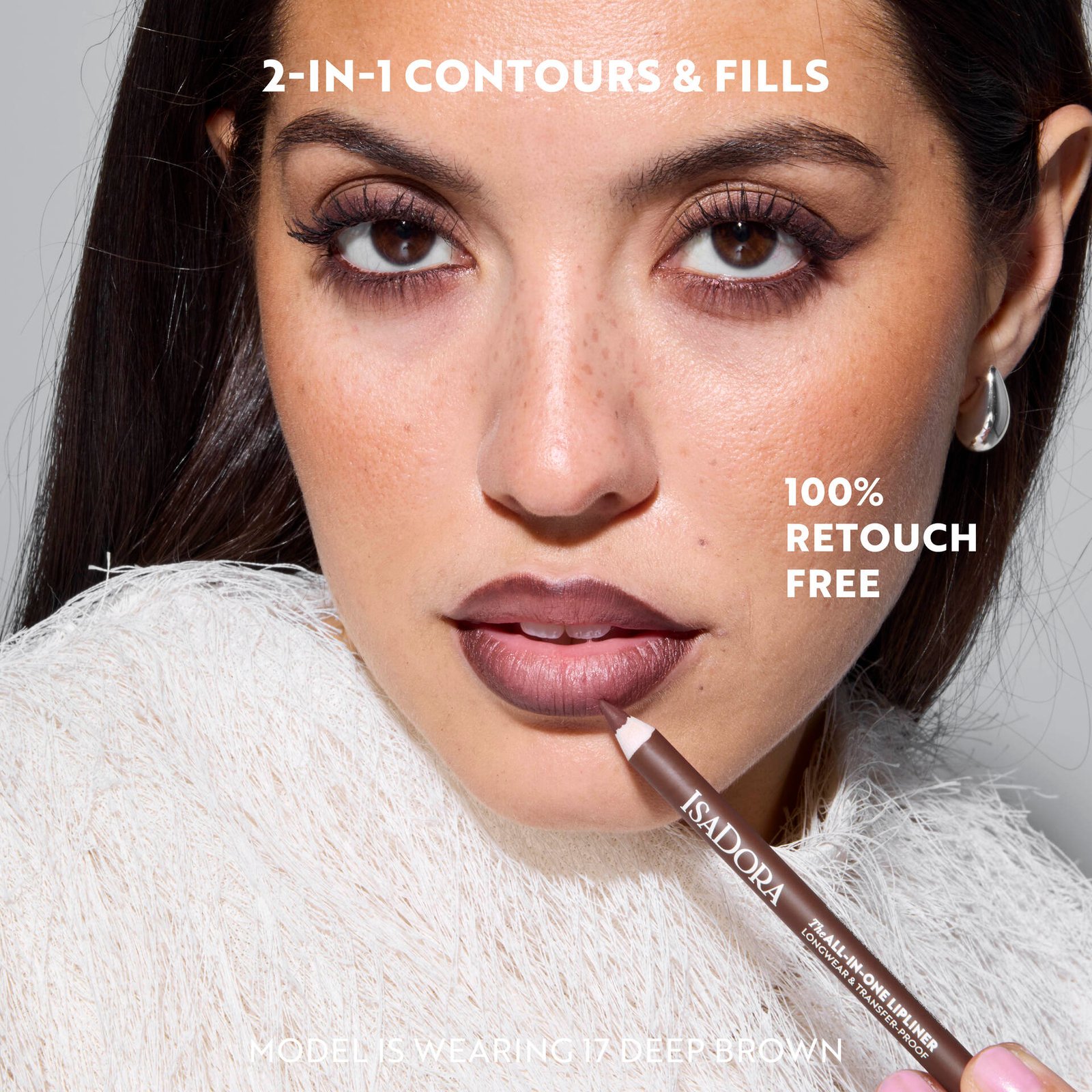 IsaDora All-in-One Lipliner 03 Creamy Brown 1 st