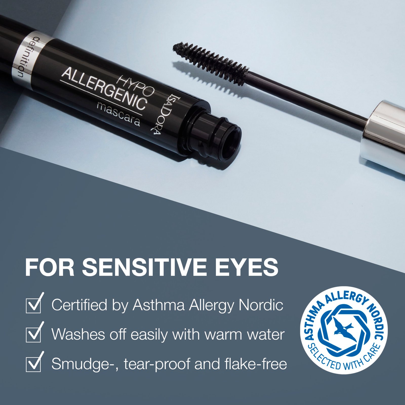 IsaDora Hypo-Allergenic Mascara 30 Black 10 ml