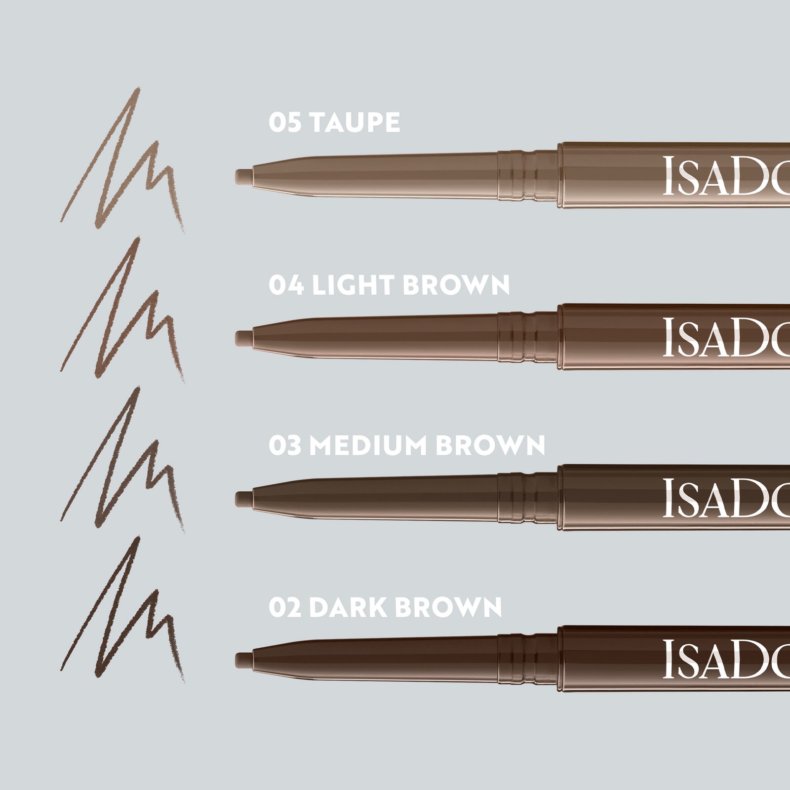 IsaDora The Precision Brow Pen Definition & Waterproof 04 Light Brown