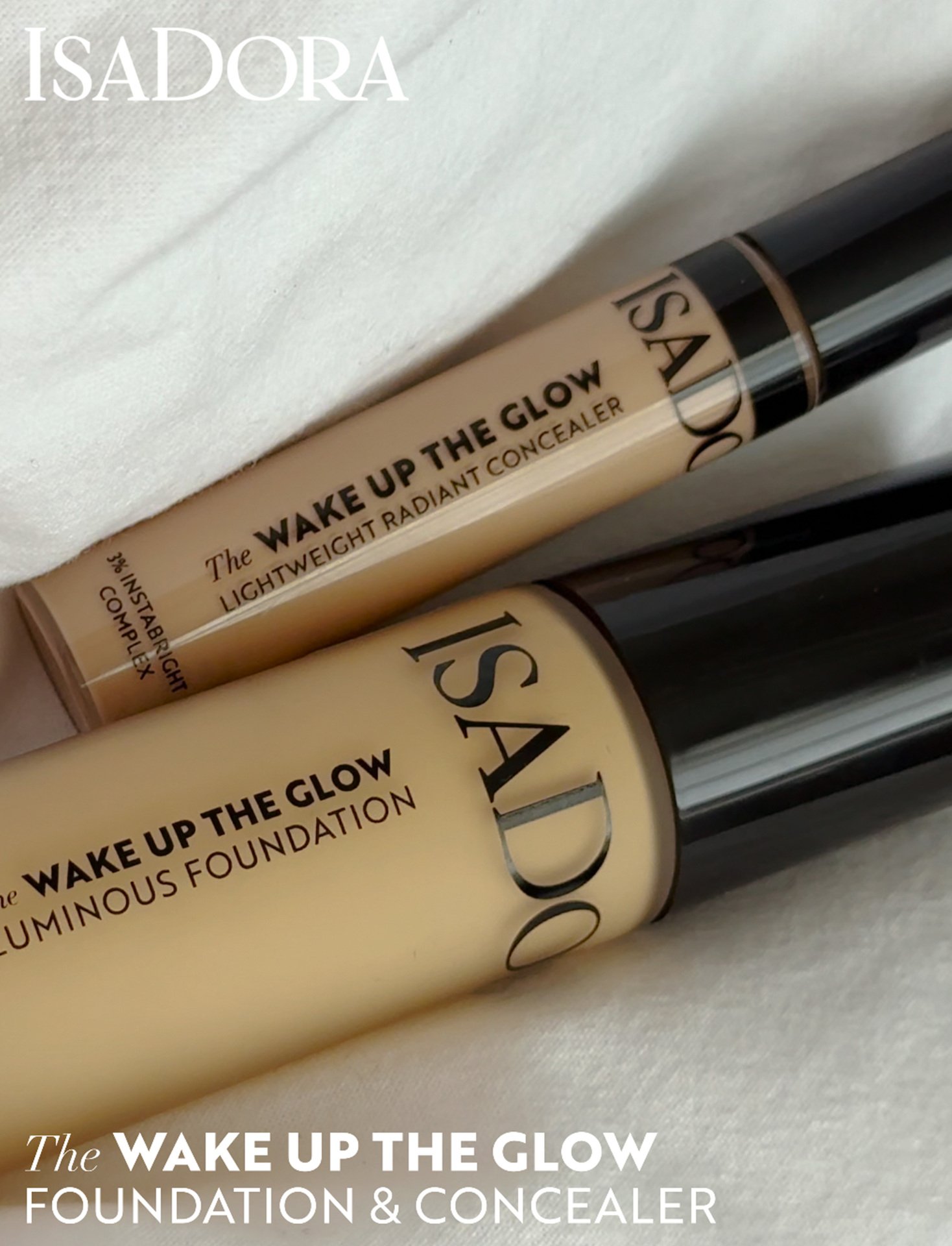 IsaDora Wake Up the Glow Foundation 1C 30 ml