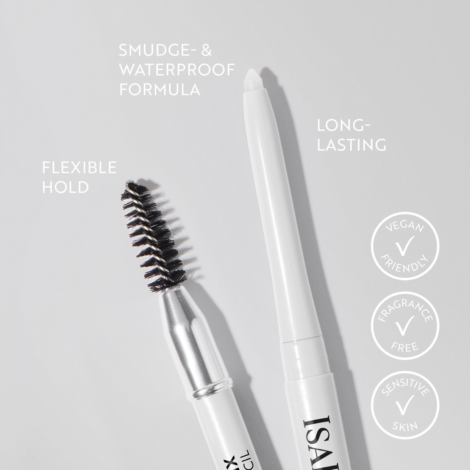 IsaDora Brow Fix Wax-In-Pencil 00 Clear 0,25g