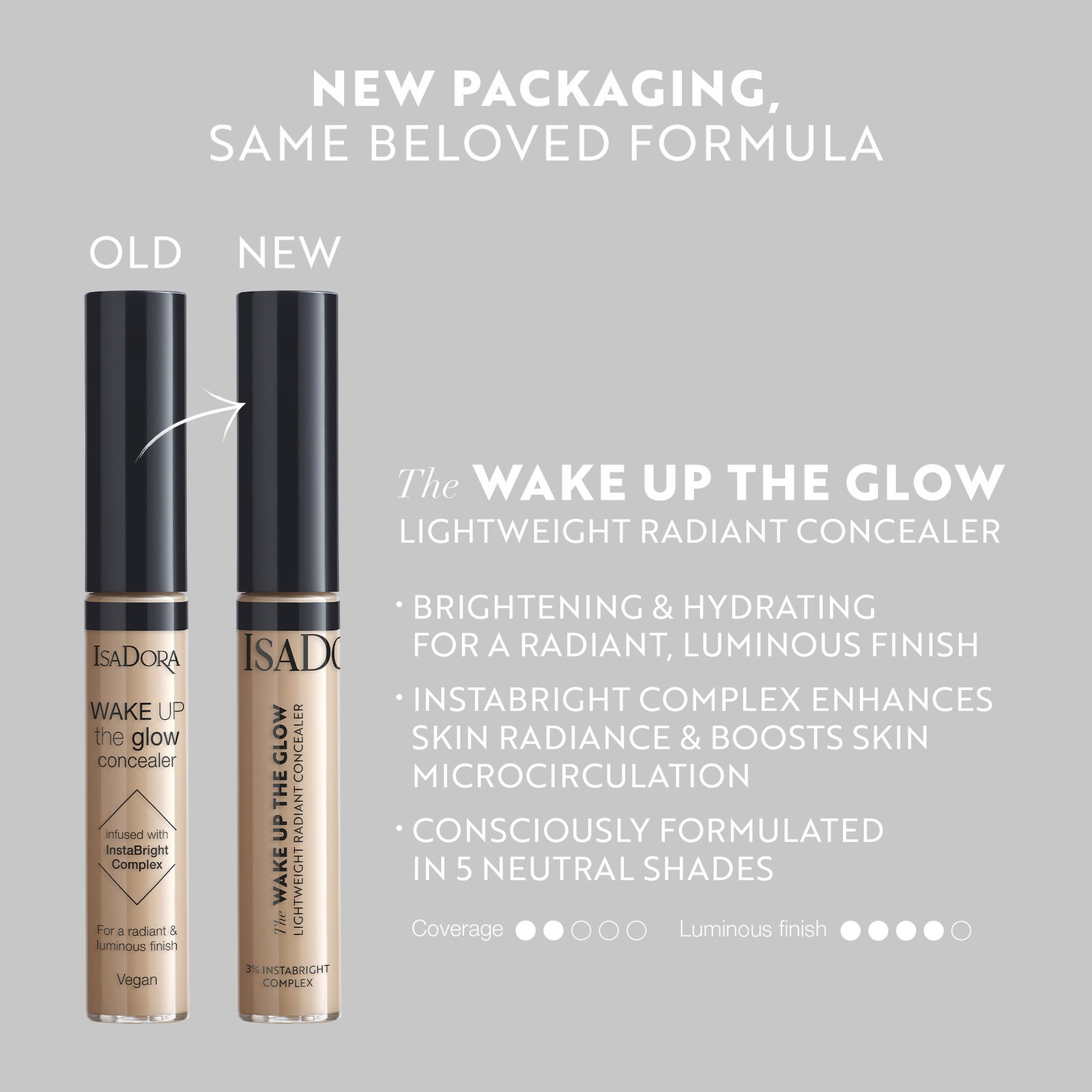 IsaDora Wake Up the Glow Concealer 1N 10 ml