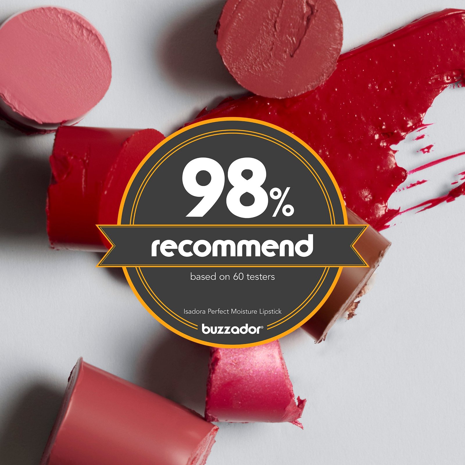 IsaDora Perfect Moisture Lipstick 210 Ultimate Red 4g