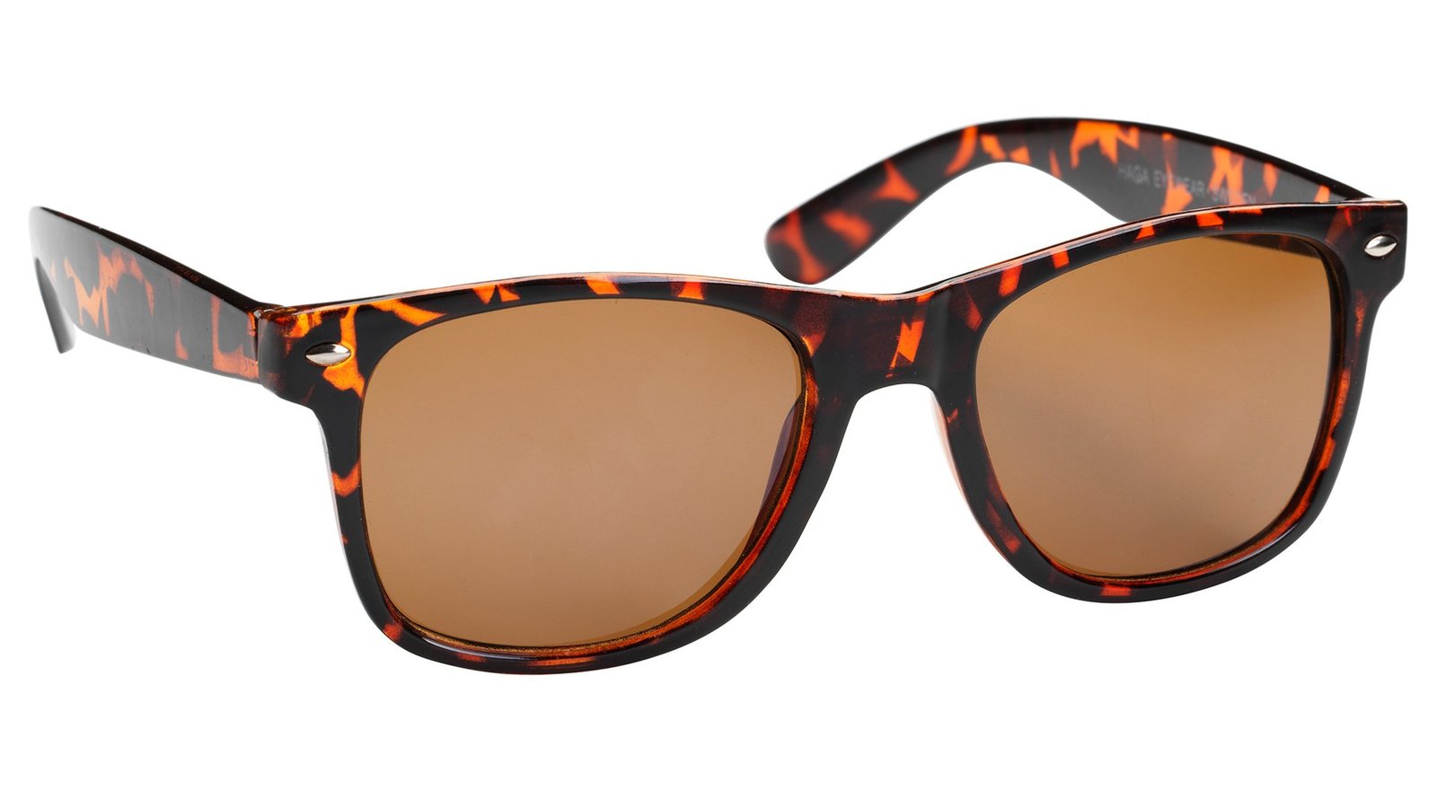 Haga Eyewear Miami Havana brown lens